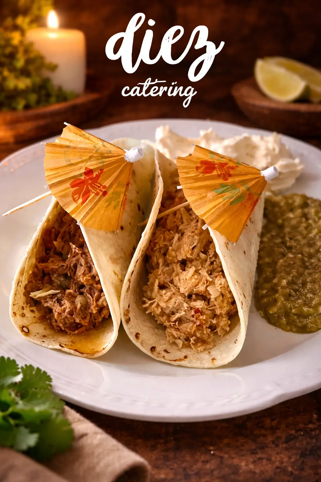 Variedad de tacos
