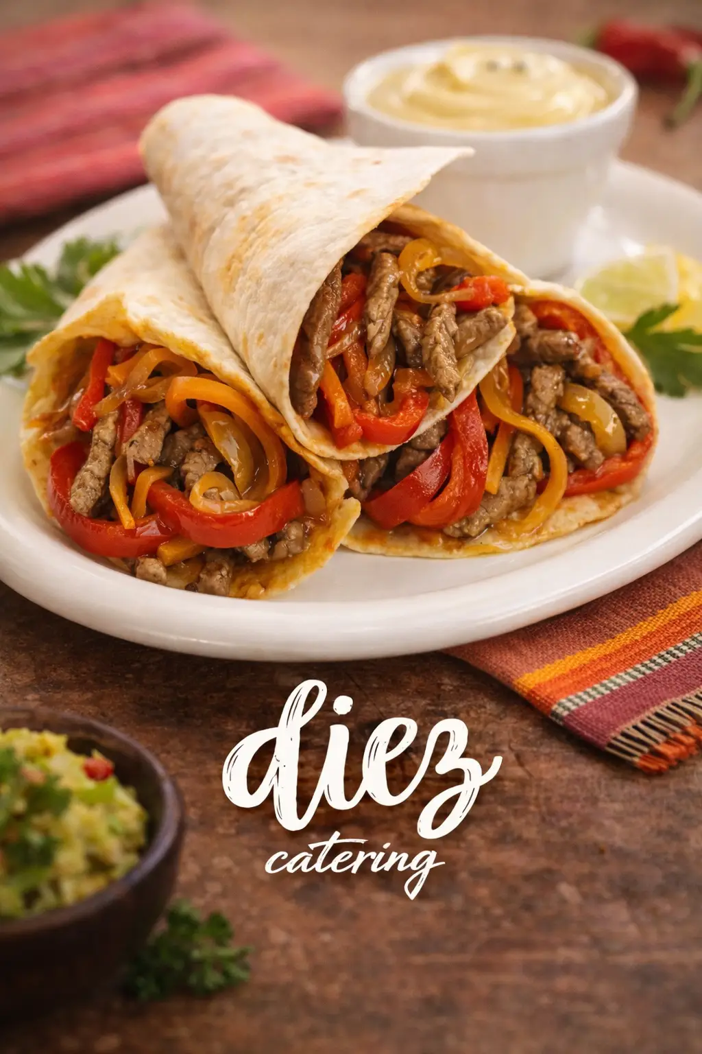 Tacos para catering